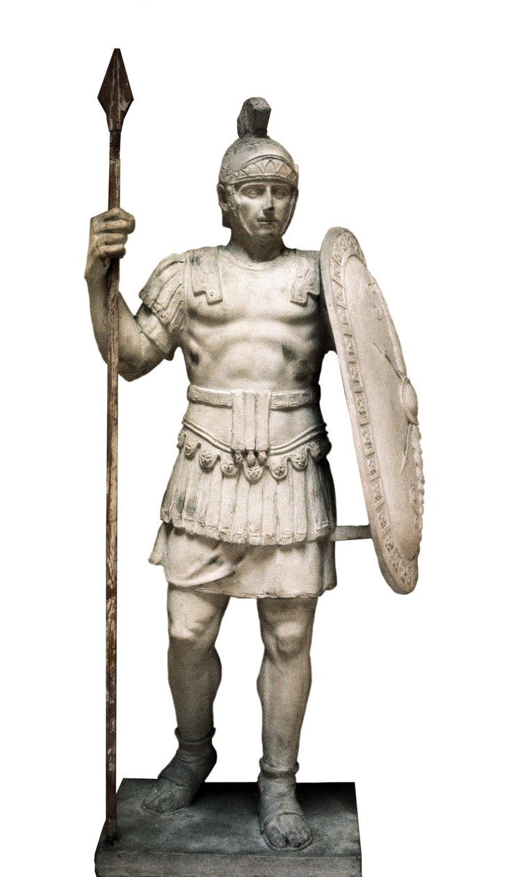 veistos pretorialaisesta vartijasta tekijältä Roman Roman