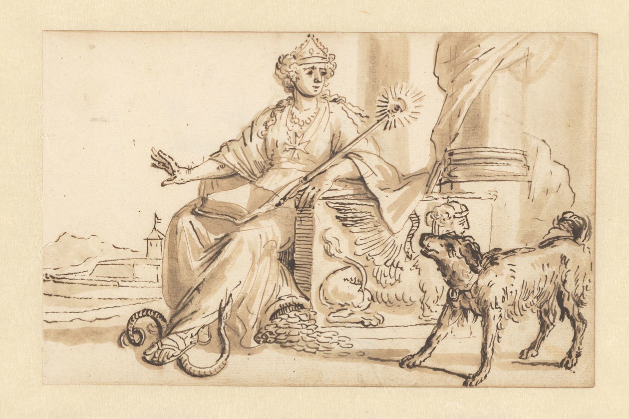 Varoitus tekijältä Romeyn de Hooghe (possibly)
