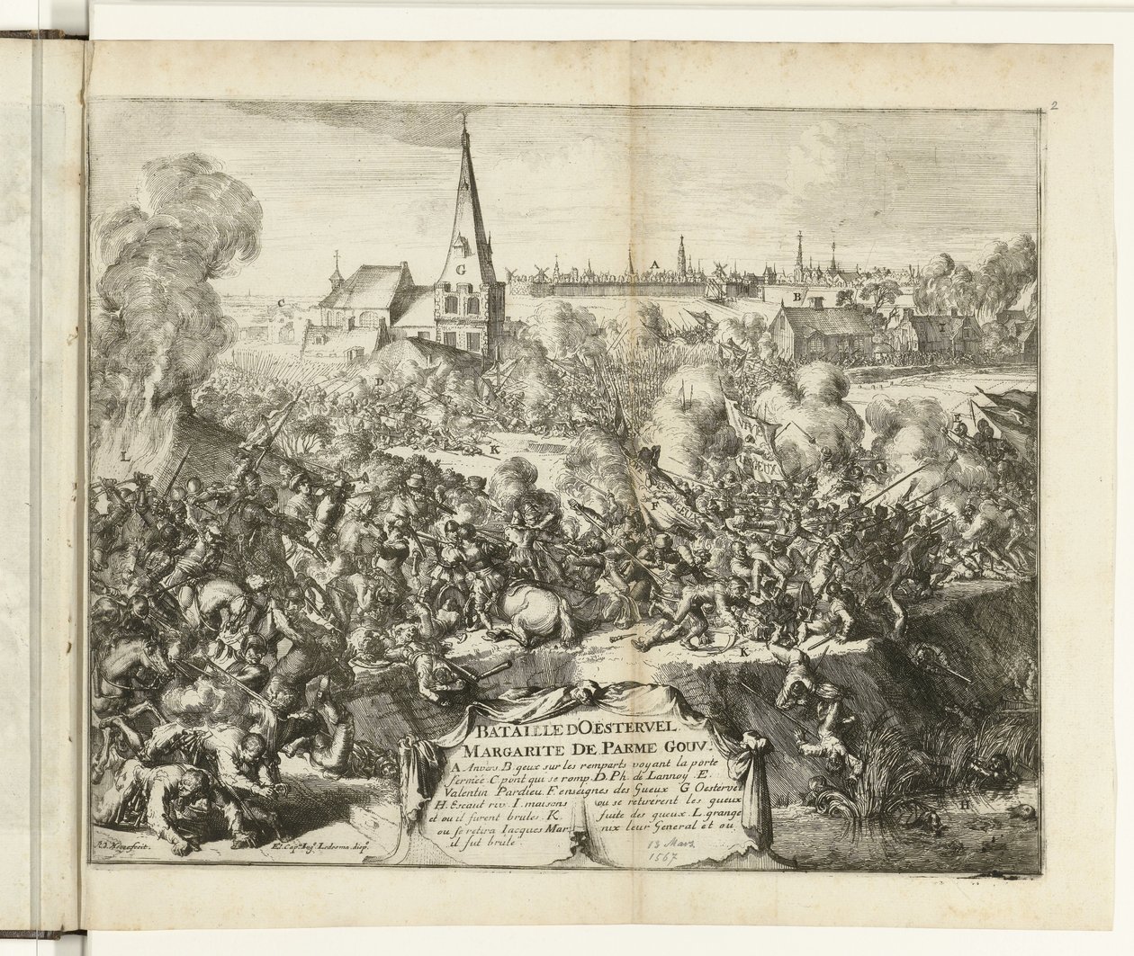 Oosterweelin taistelu, 1567 Bataille d