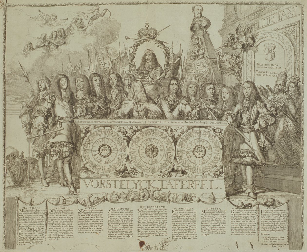 Vorstelyck-kohtaus, n. 1676 tekijältä Romeyn de Hooghe