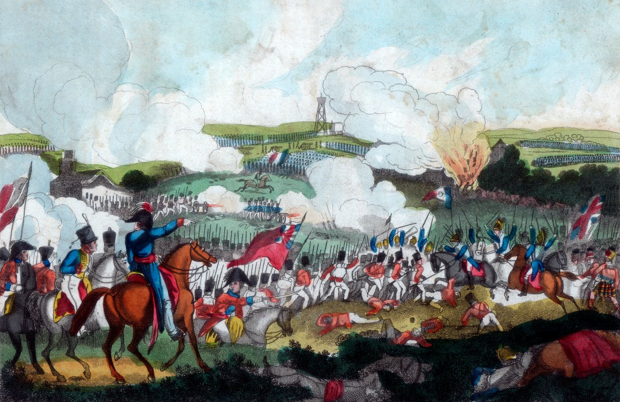Waterloon taistelu, 1815-1816 tekijältä Romney