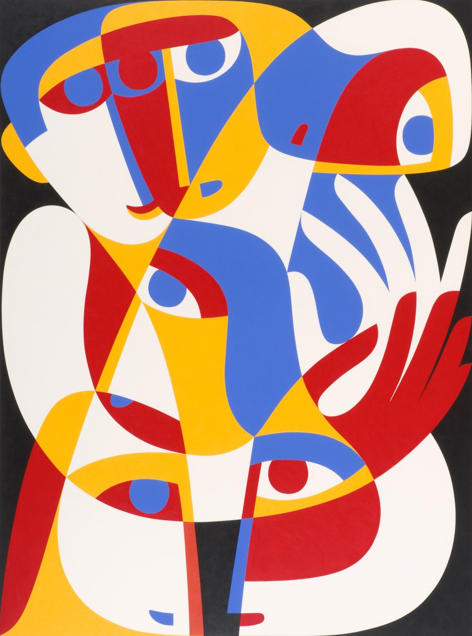 Act of Toleration, 1989 (akryyli aluksella) tekijältä Ron Waddams