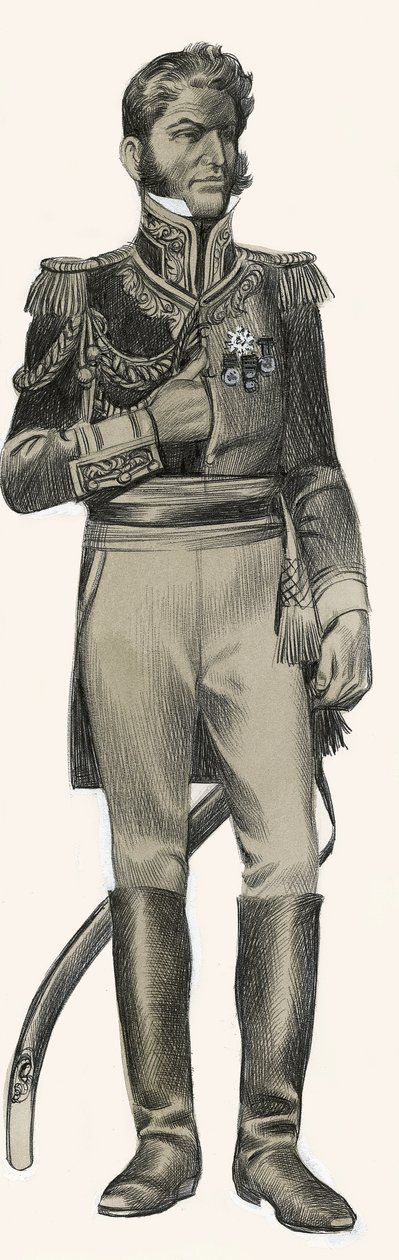 Antonio Lopez de Santa Anna tekijältä Ron Embleton