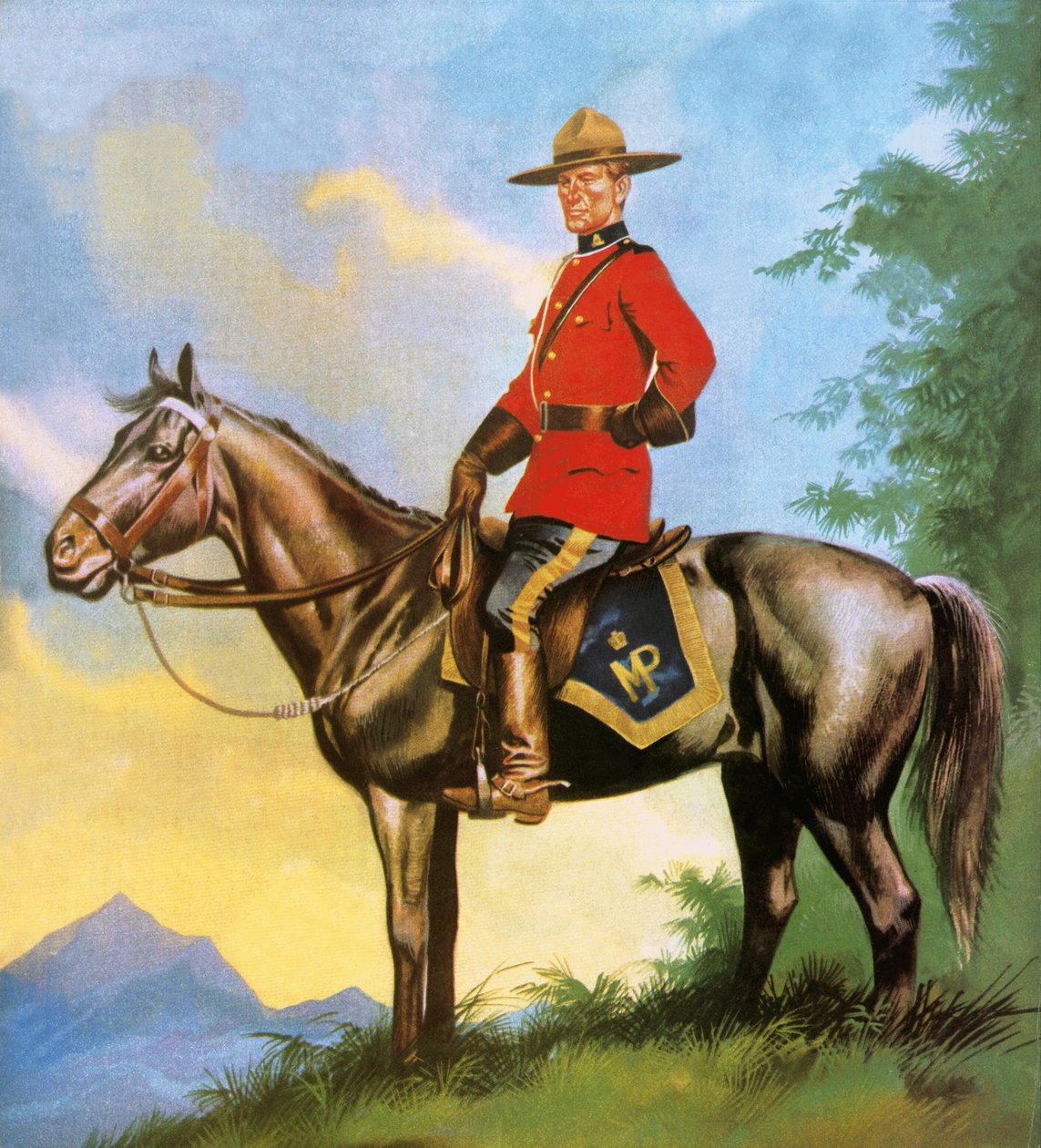 Kanadalainen Mounty tekijältä Ron Embleton
