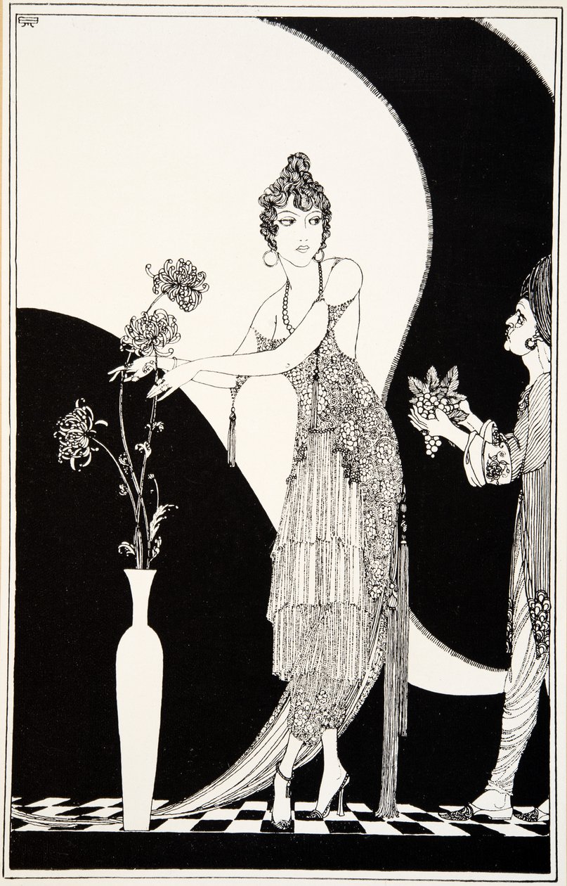 Kuvitus teoksesta "Rubáiyát of Omar Khayyam" tekijältä Ronald Balfour