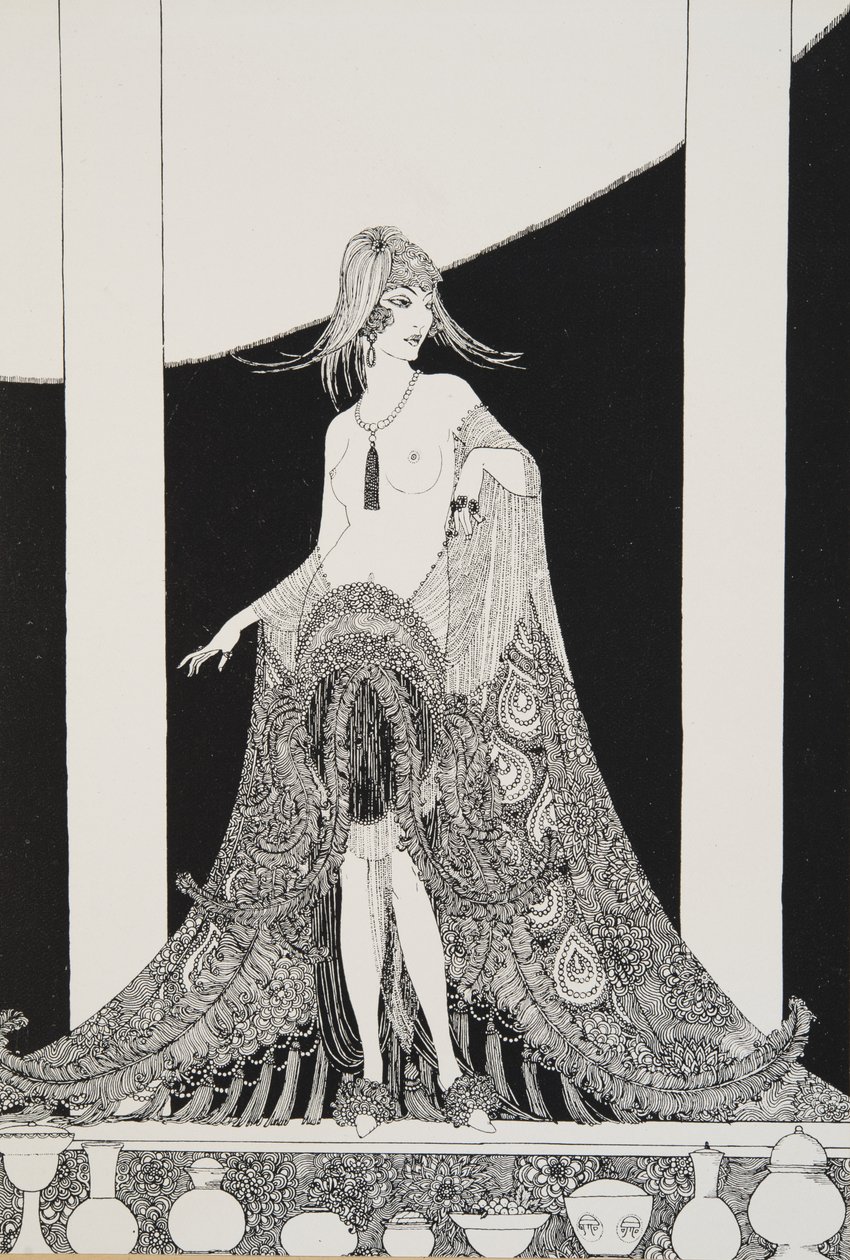 Kuvitus Omar Khayyamin Rubáiyátista, 1920 tekijältä Ronald Balfour
