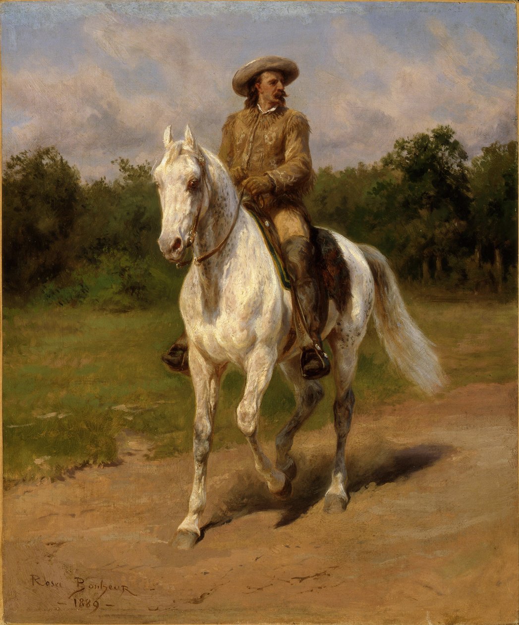 Eversti William F.Cody (Buffalo Bill) tekijältä Rosa Bonheur