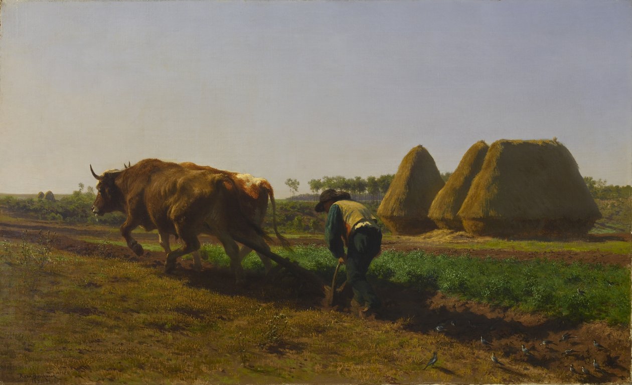 Kyntökohtaus tekijältä Rosa Bonheur