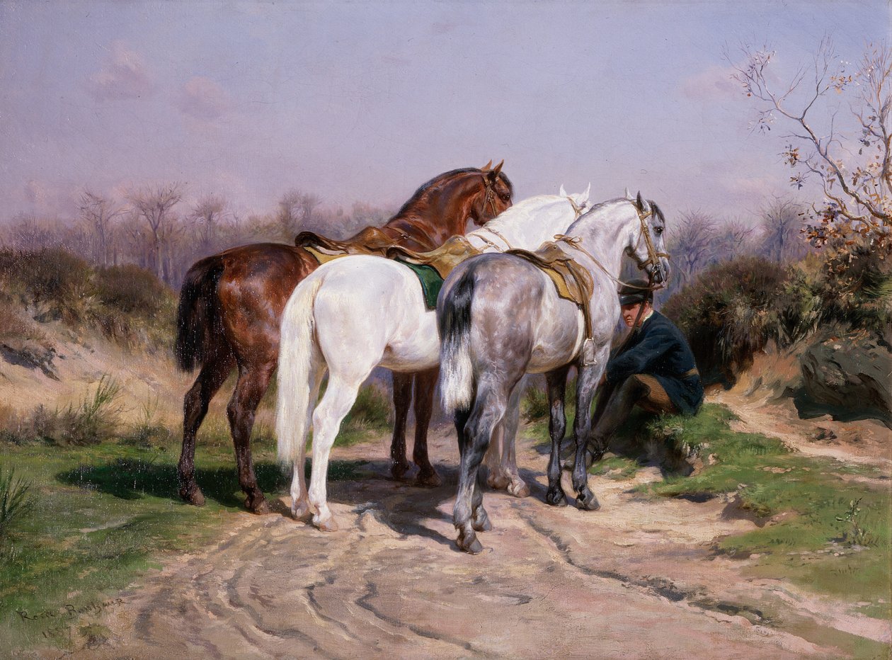 Releen metsästys tekijältä Rosa Bonheur