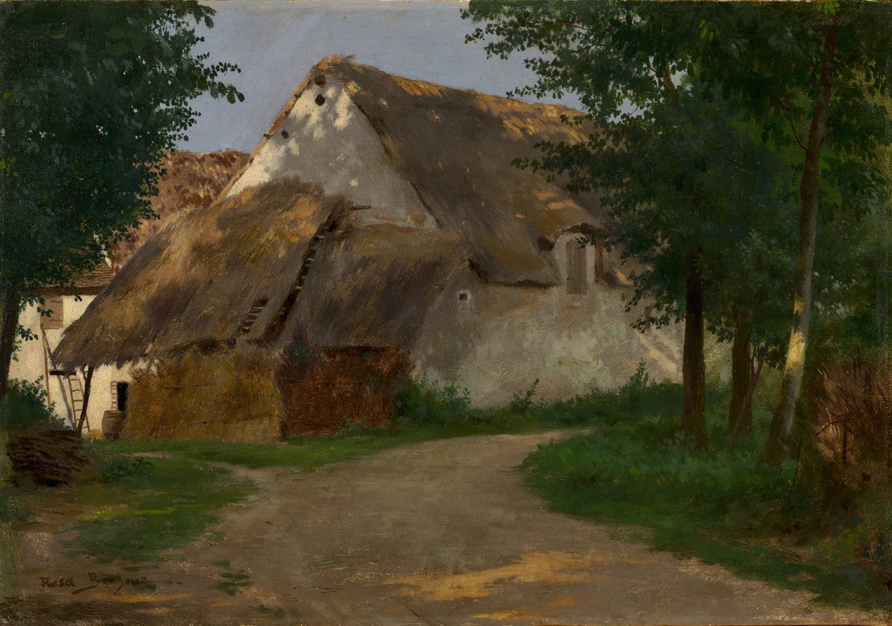 Maatila metsän sisäänkäynnissä, 1860-1880 tekijältä Rosa Bonheur