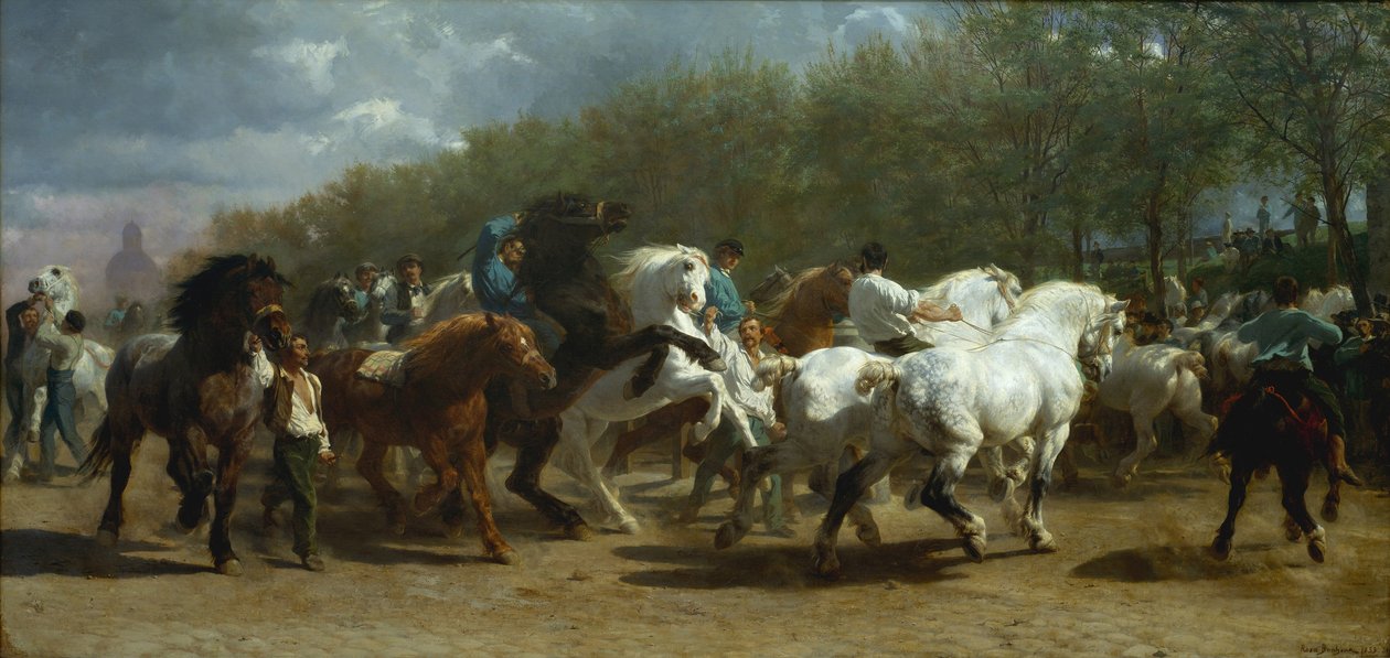 Hevosmessut tekijältä Rosa Bonheur