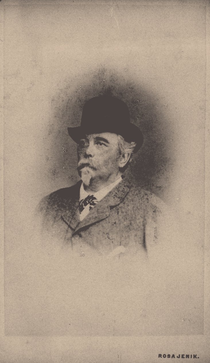 August Zangin muotokuva 1807-1888 tekijältä Rosa Jenik