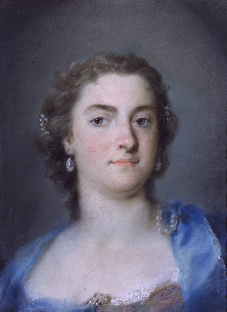 Muotokuva Faustina Bordoni Hassesta tekijältä Rosalba Carriera