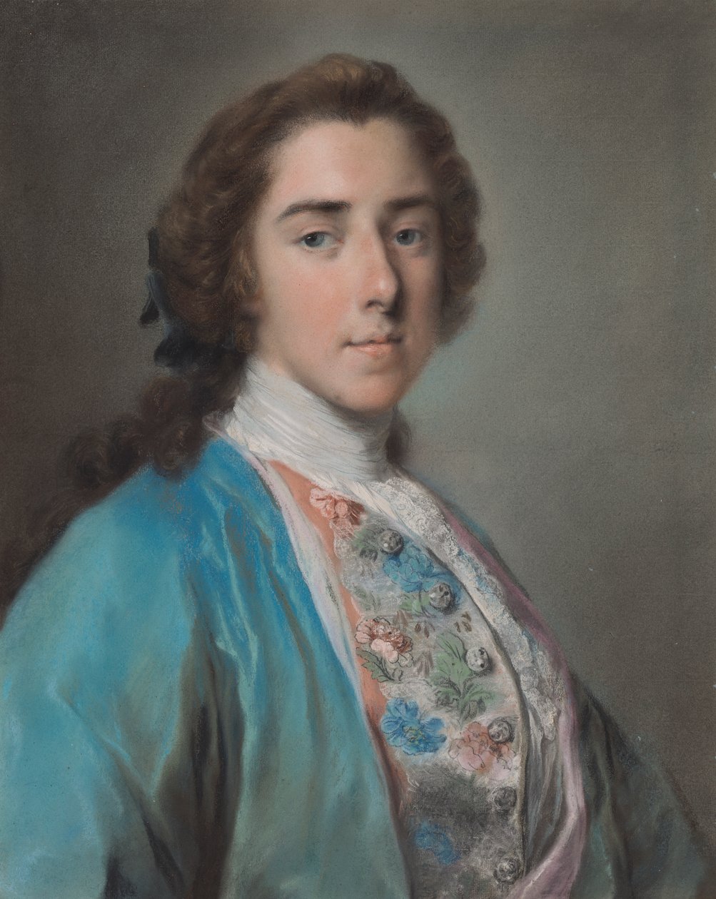 Henry Fiennes Pelham-Clintonin, Lincolnin yhdeksännen jaarlin ja Newcastlen toisen herttuan muotokuva tekijältä Rosalba Carriera