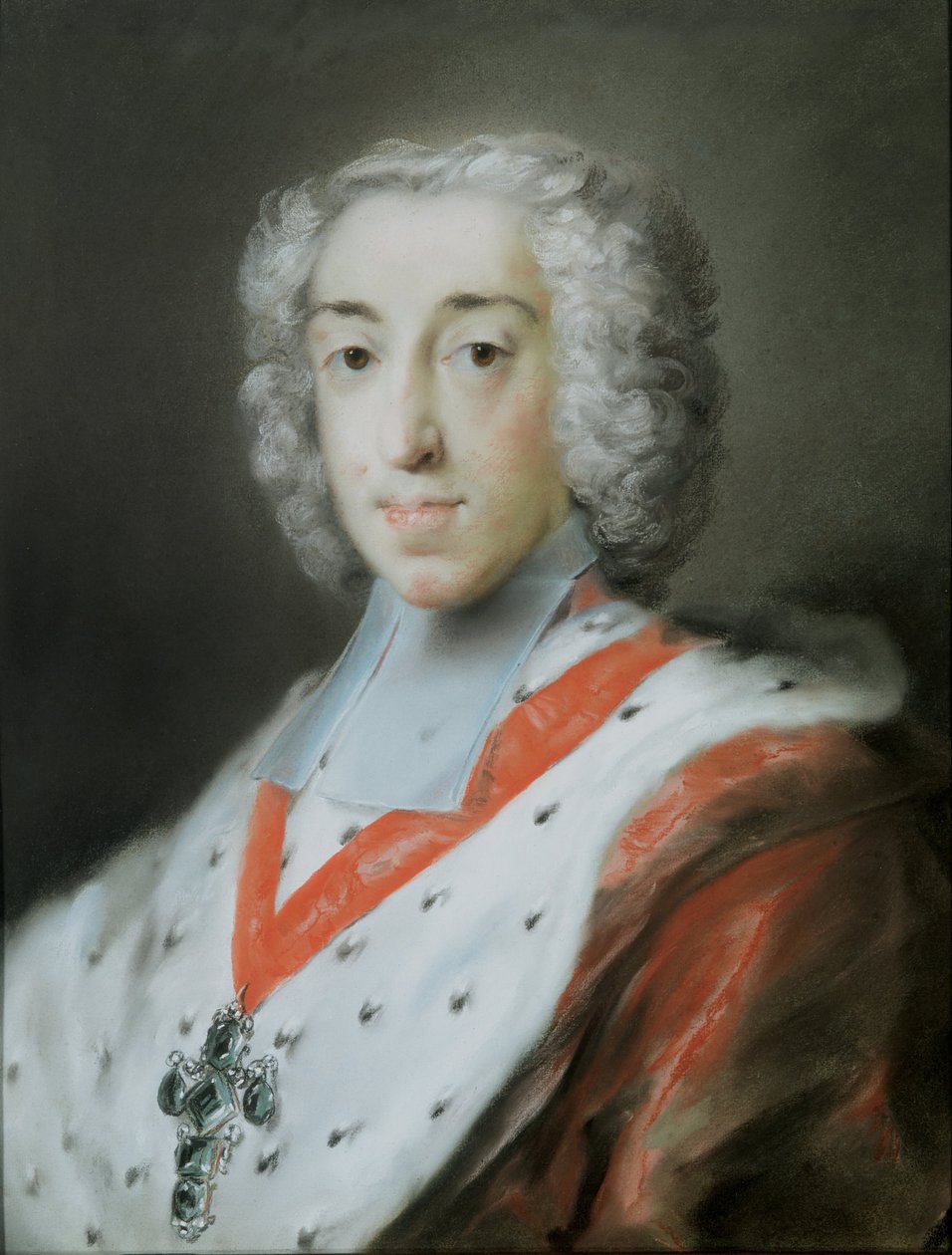 Clemens August Baijerilainen 1700-1761, 1727 tekijältä Rosalba Giovanna Carriera