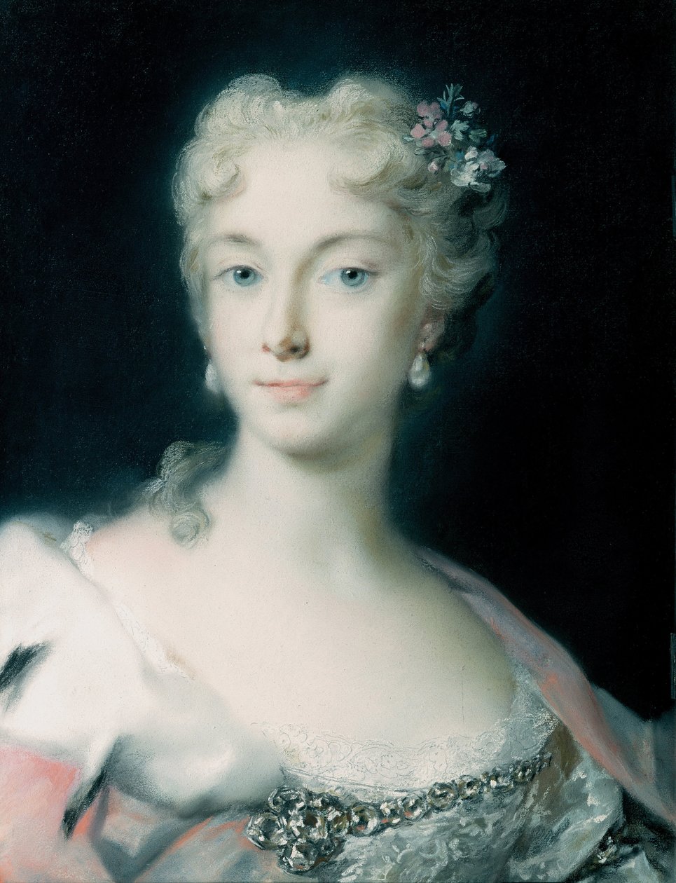 Maria Teresa, Habsburgin arkkiherttuatar 1717-1780, 1730 tekijältä Rosalba Giovanna Carriera