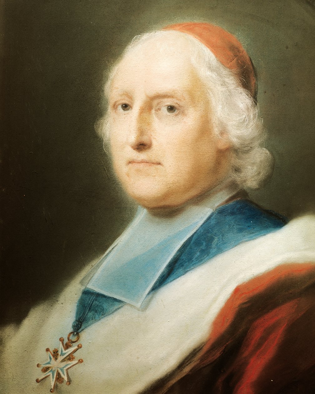 Kardinaali de Polignacin muotokuva, Rosalba Carriera (1673-1757) tekijältä Rosalba Giovanna Carriera