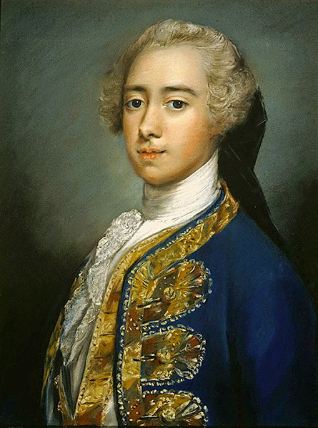 Lordi St. Georgen muotokuva (öljy kankaalle) tekijältä Rosalba Giovanna Carriera