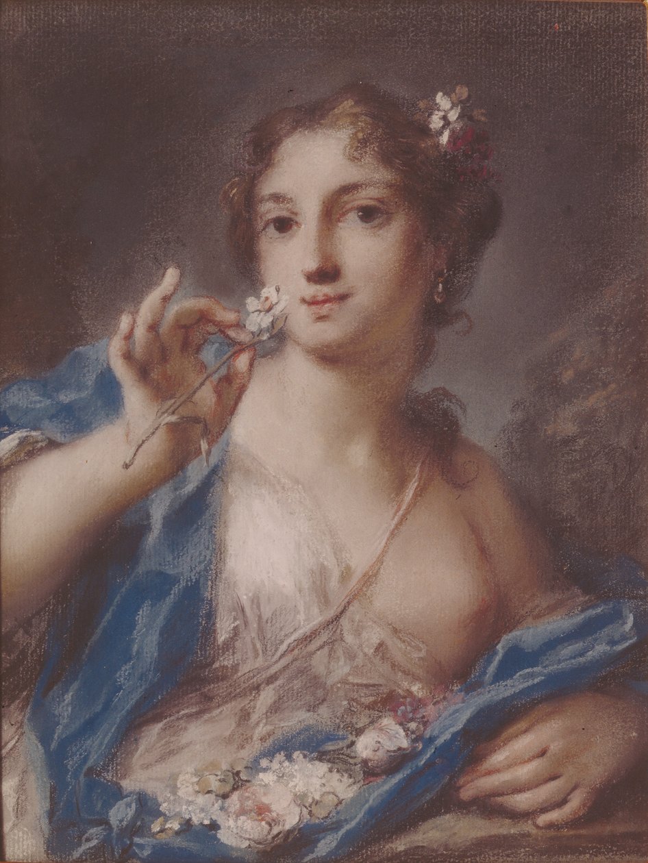 Kevät, 1720-luku tekijältä Rosalba Giovanna Carriera