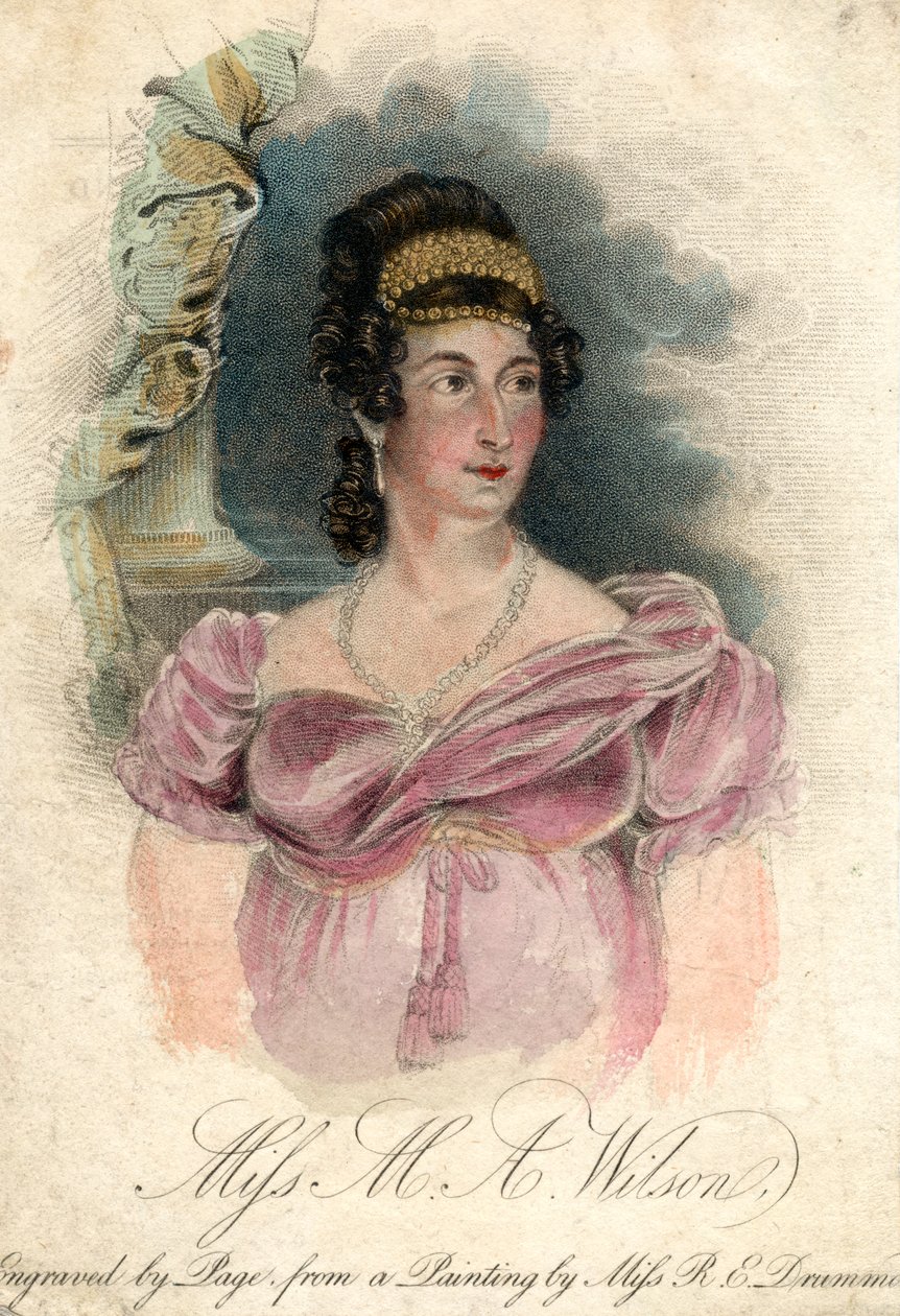 Neiti M A Wilson, 1820-1850 tekijältä Rose Emma Drummond