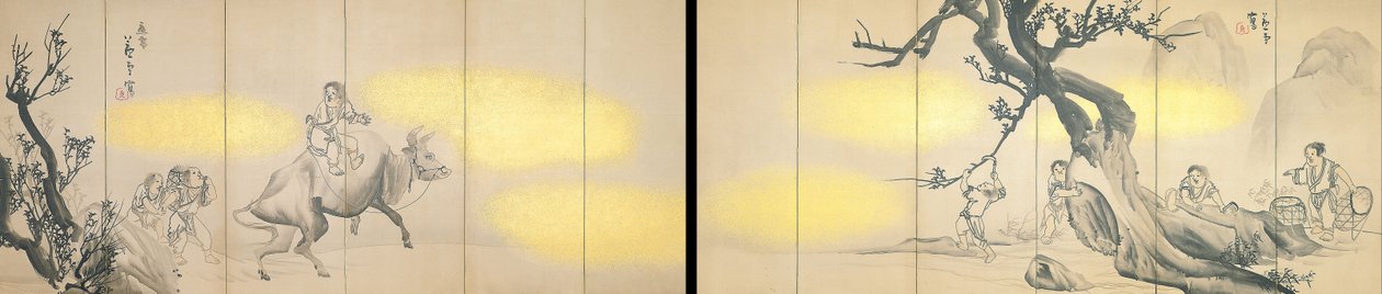 Karjapojat tekijältä Nagasawa Rosetsu