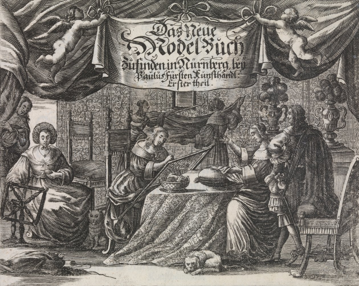 Uusi mallikirja. . .Ensimmäinen osa, noin 1660. tekijältä Rosina Helena Fürst