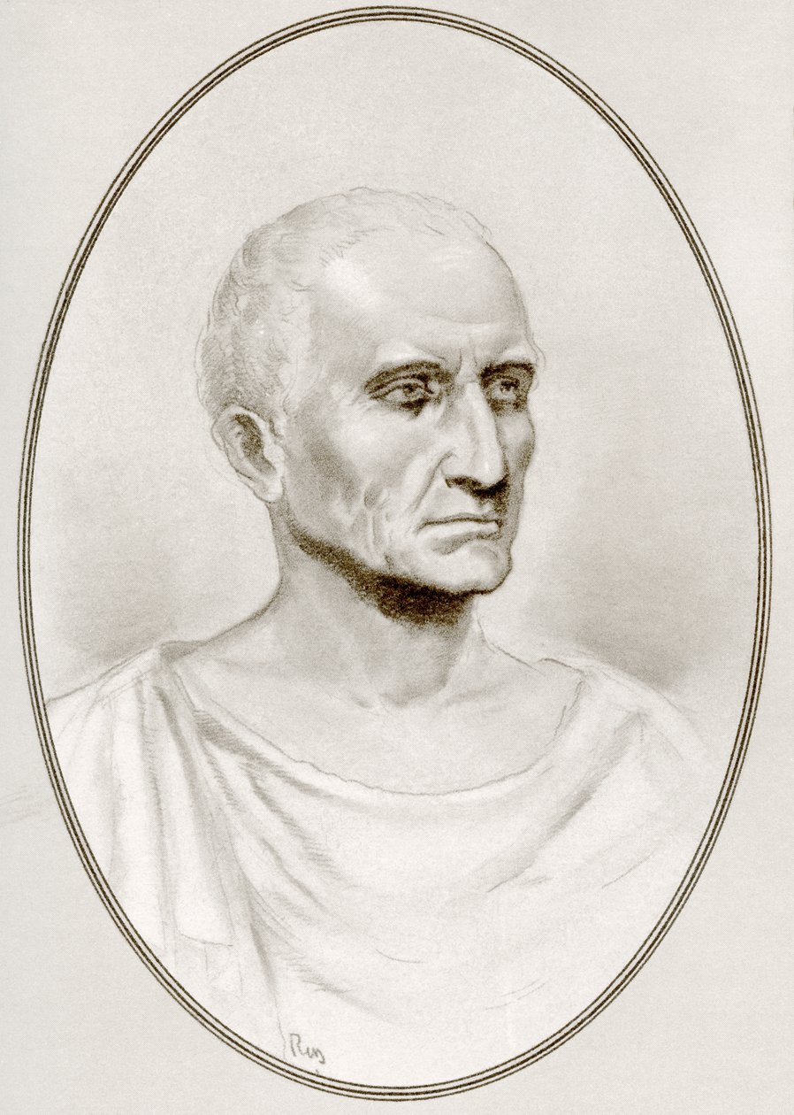 Gaius Julius Caesar julkaisusta Living Biographies of Famous Rulers tekijältä Ross Gordon