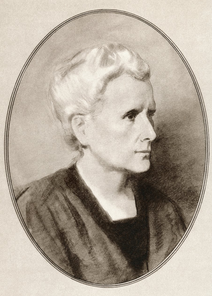 Marie Sklodowska Curie, kirjasta Living Biographies of Great Scientists. tekijältä Ross Gordon