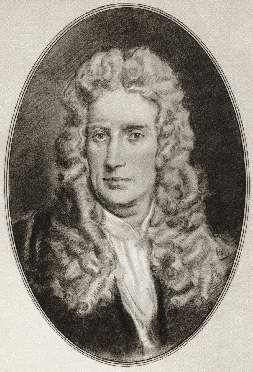 Sir Isaac Newton, elokuvasta Living Biographies of Famous Men tekijältä Ross Gordon