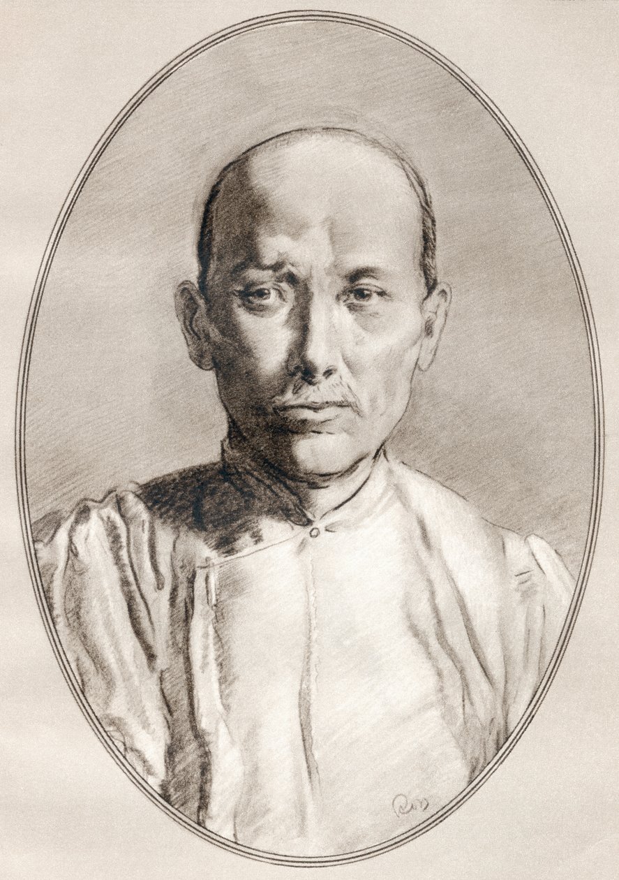 Sun Yat-sen, elokuvasta Living Biographies of Famous Men. tekijältä Ross Gordon