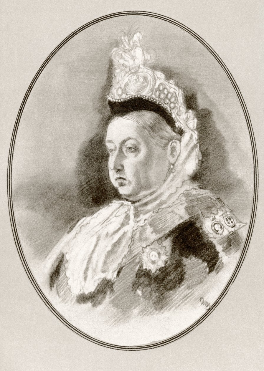Victoria, julkaisusta Living Biographies of Famous Rulers tekijältä Ross Gordon