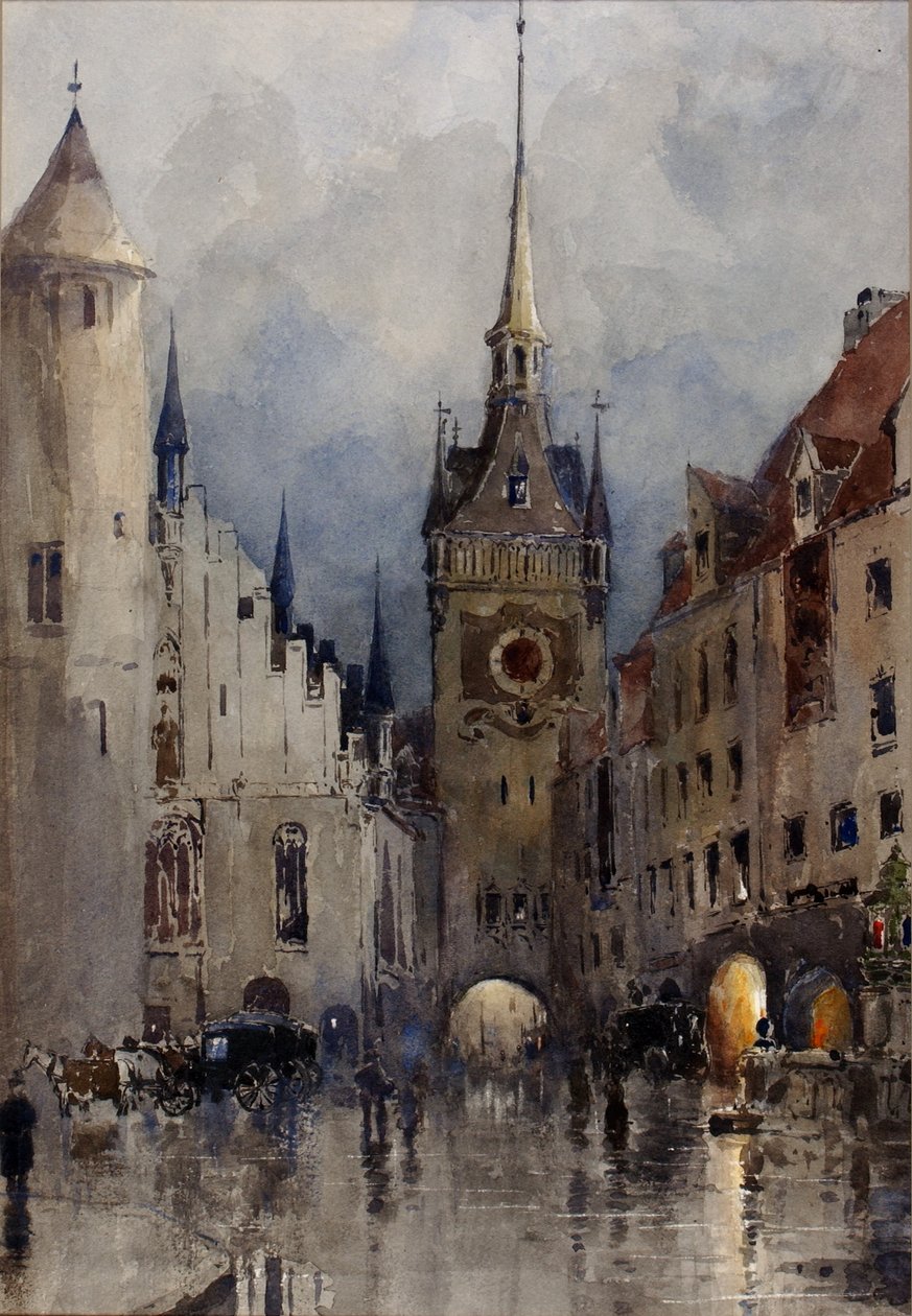 Katunäkymä Münchenissä tekijältä Ross Turner
