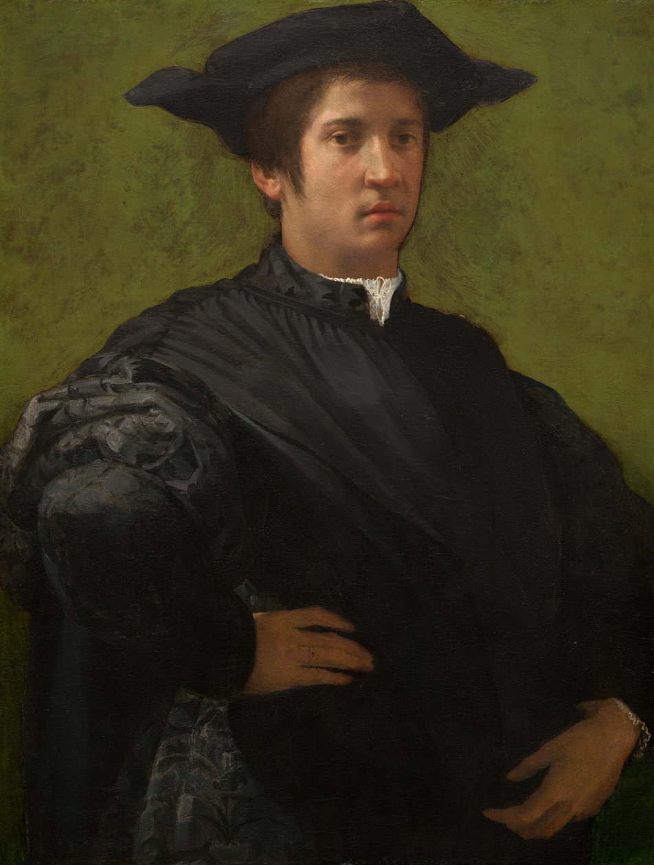 Miehen muotokuva, 1520-luvun alku. tekijältä Rosso Fiorentino