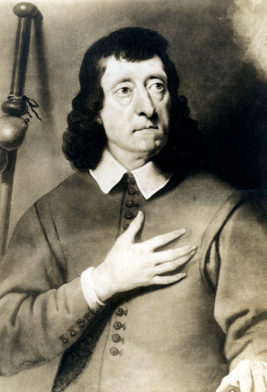 John Milton 1608-1674, englantilainen runoilija, 1900-luvun alku. tekijältä Rotary Photo
