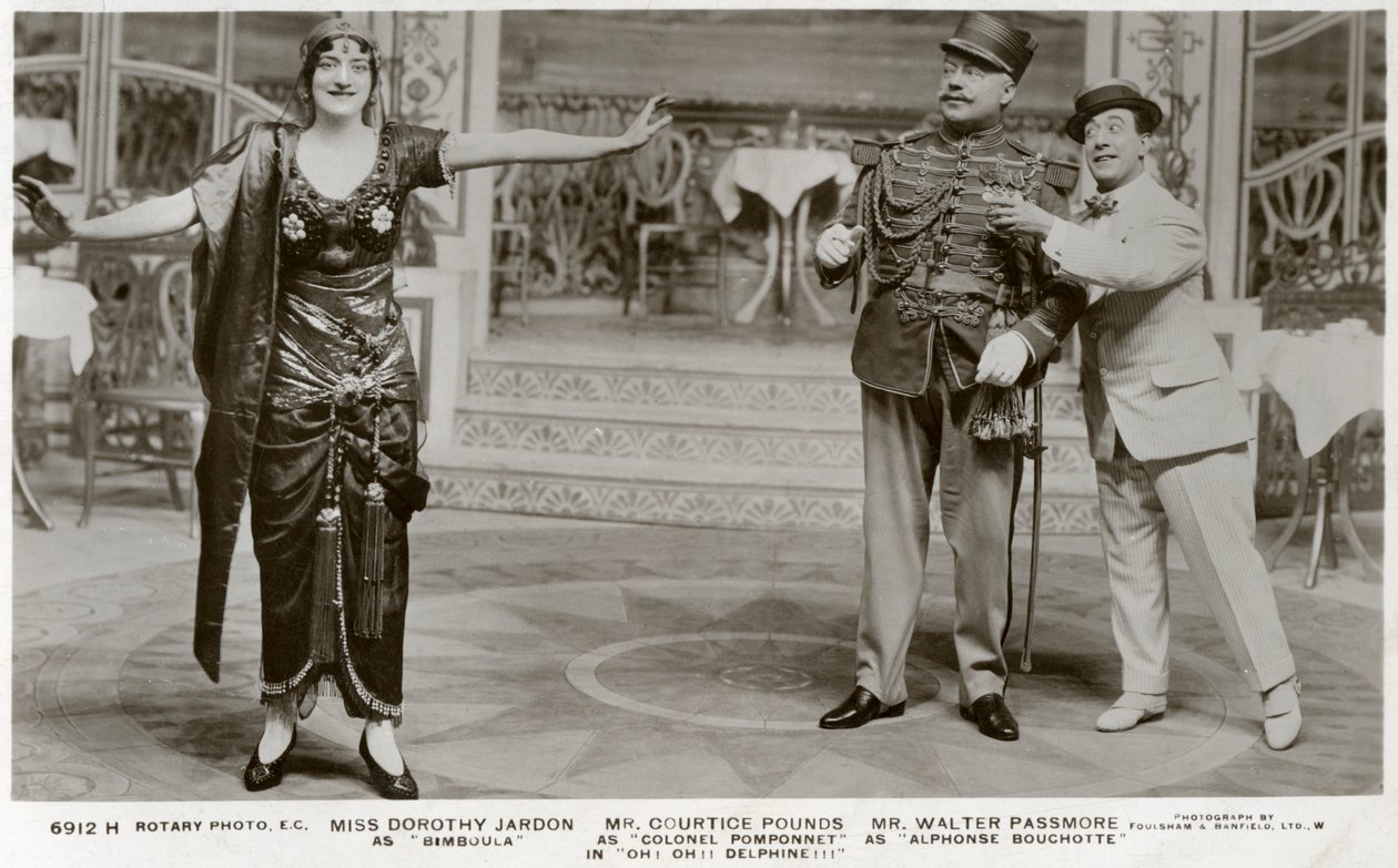 Oh! Vai niin! Delphine!!!, 1916. tekijältä Rotary Photo