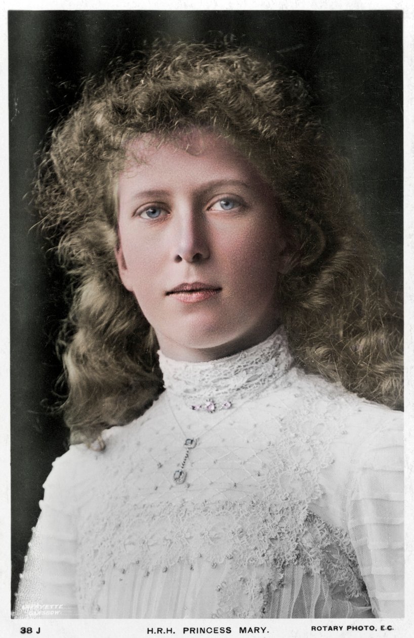 Yhdistyneen kuningaskunnan prinsessa Mary, 1910-luku tekijältä Rotary Photo