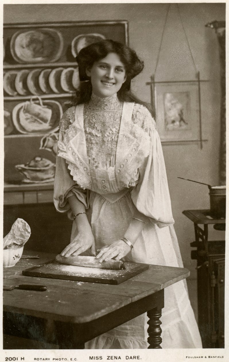 Zena Dare, brittiläinen näyttelijä, 1900-luku. tekijältä Rotary Photo