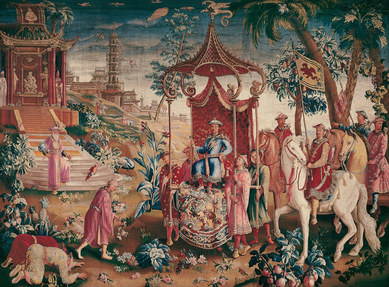 Prinssin matka tekijältä Royal Beauvais Manufactory