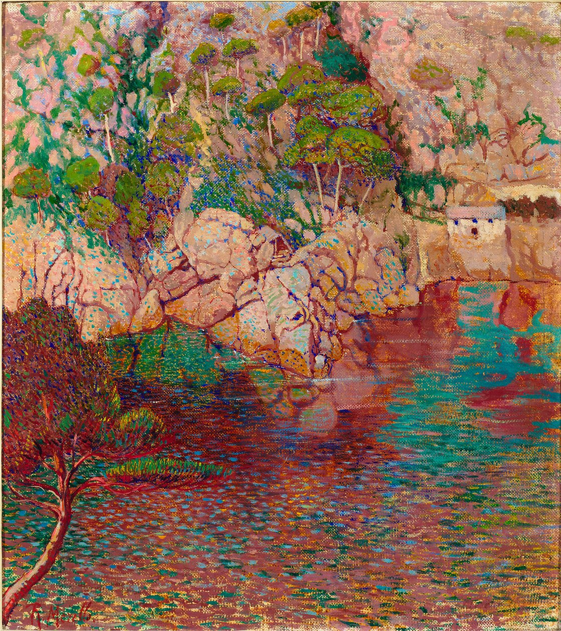 Kivet ja meri, n. 1910-1914 tekijältä Rubaldo Merello
