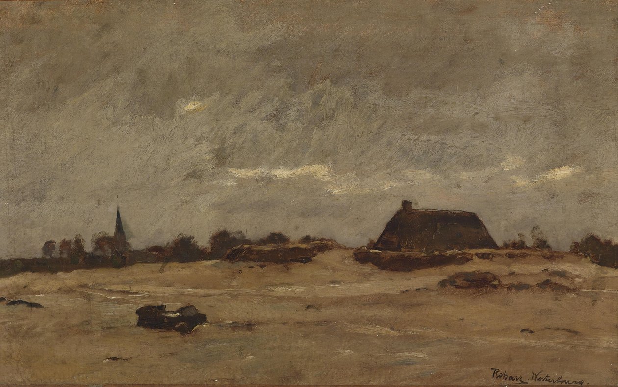 Abendstimmung Westerlandissa tekijältä Rudolf Ribarz