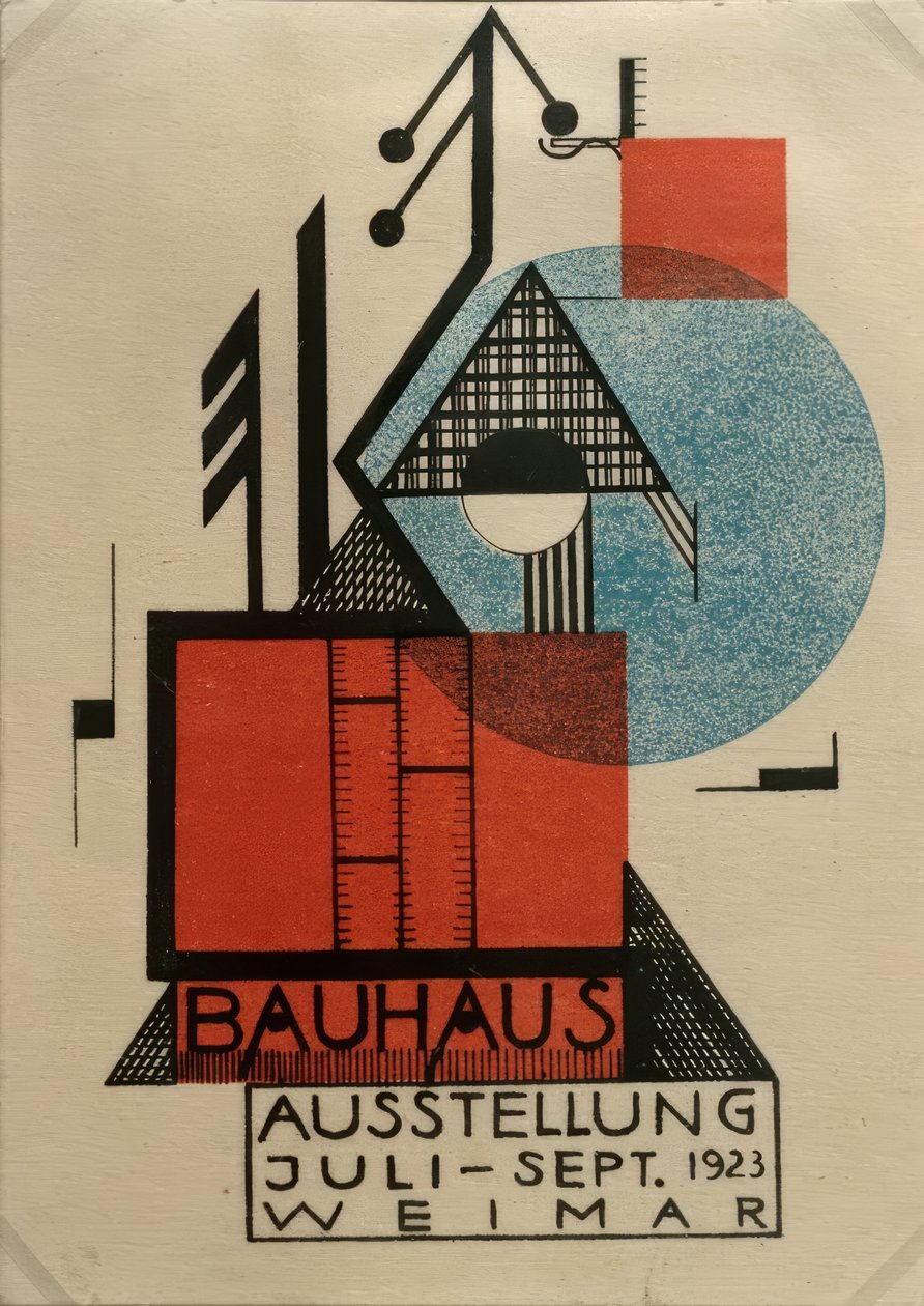 Bauhaus-näyttely heinä-syyskuu  tekijältä Rudolf Baschant