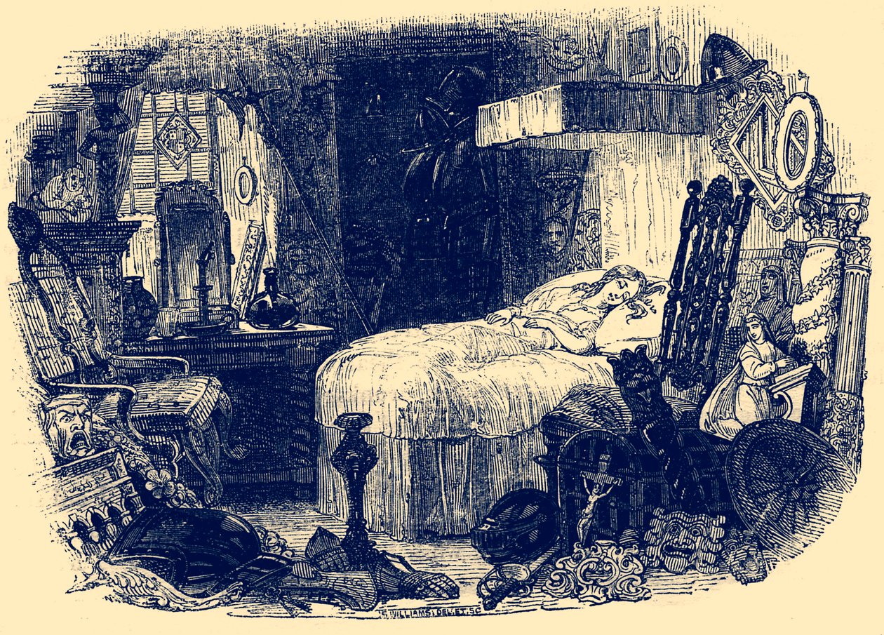 Charles Dickensin "The Old Curiosity Shop" tekijältä Rudolf Eichstaedt