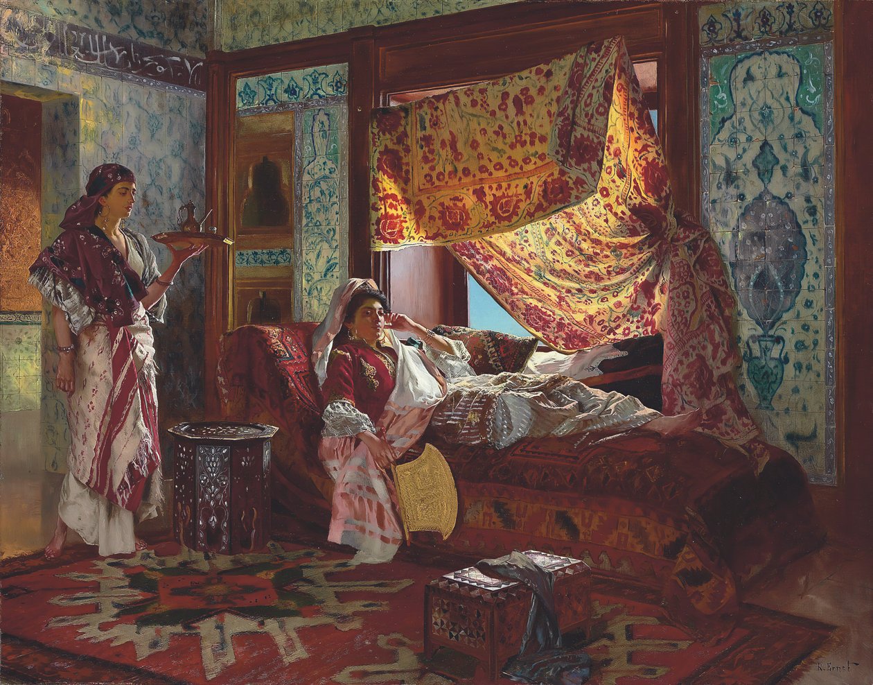 Teetä haaremissa. tekijältä Rudolf Ernst