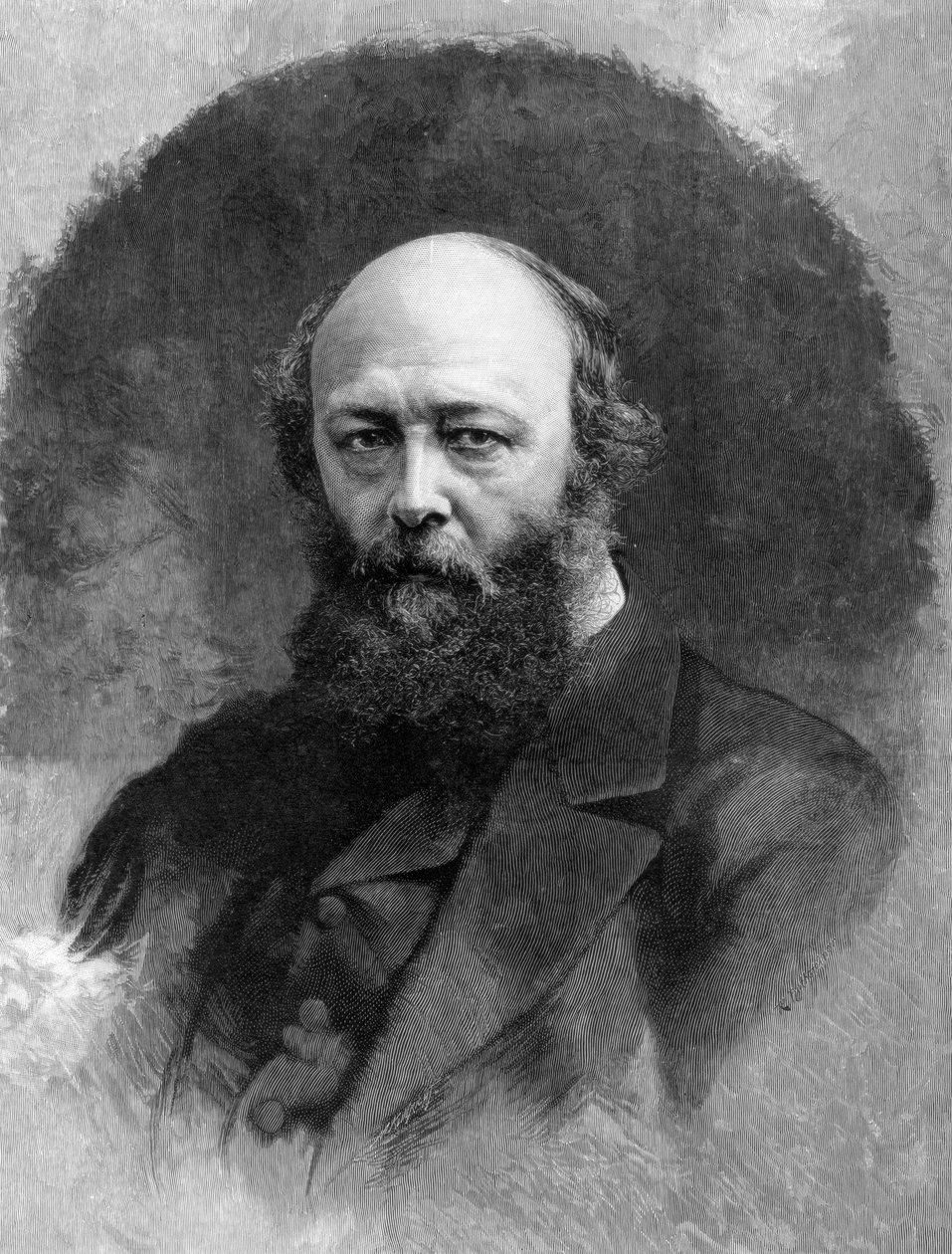 "Robert Gascoyne-Cecil, Salisburyn kolmas markiisi", 1886. tekijältä Rudolf Huthsteiner