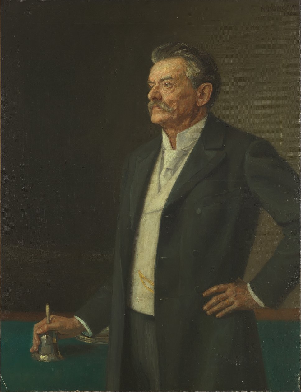 Reichstagin presidentti Dr. Theodor Kathrein tekijältä Rudolf Konopa
