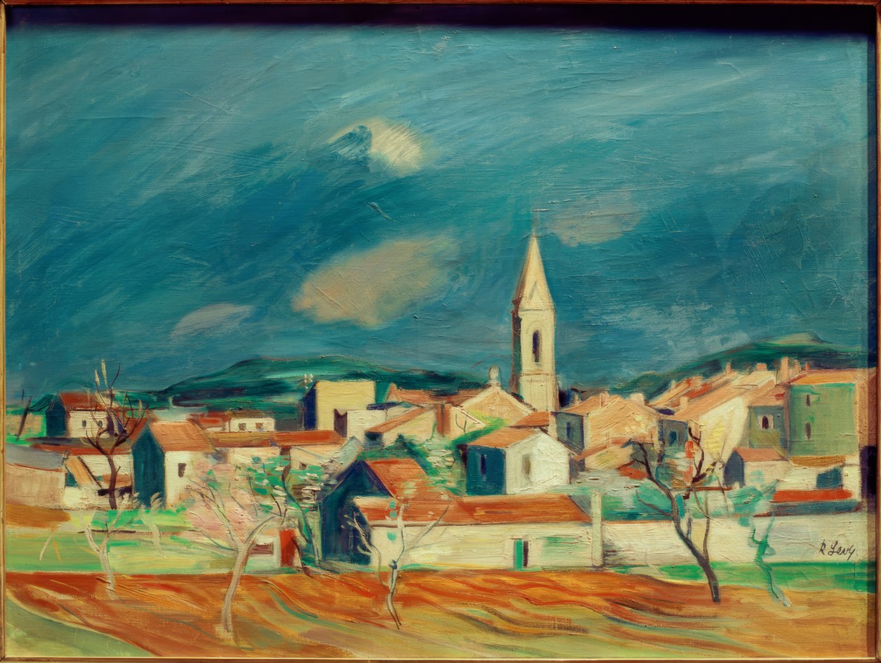 Landschaft bei Sanary tekijältä Rudolf Levy