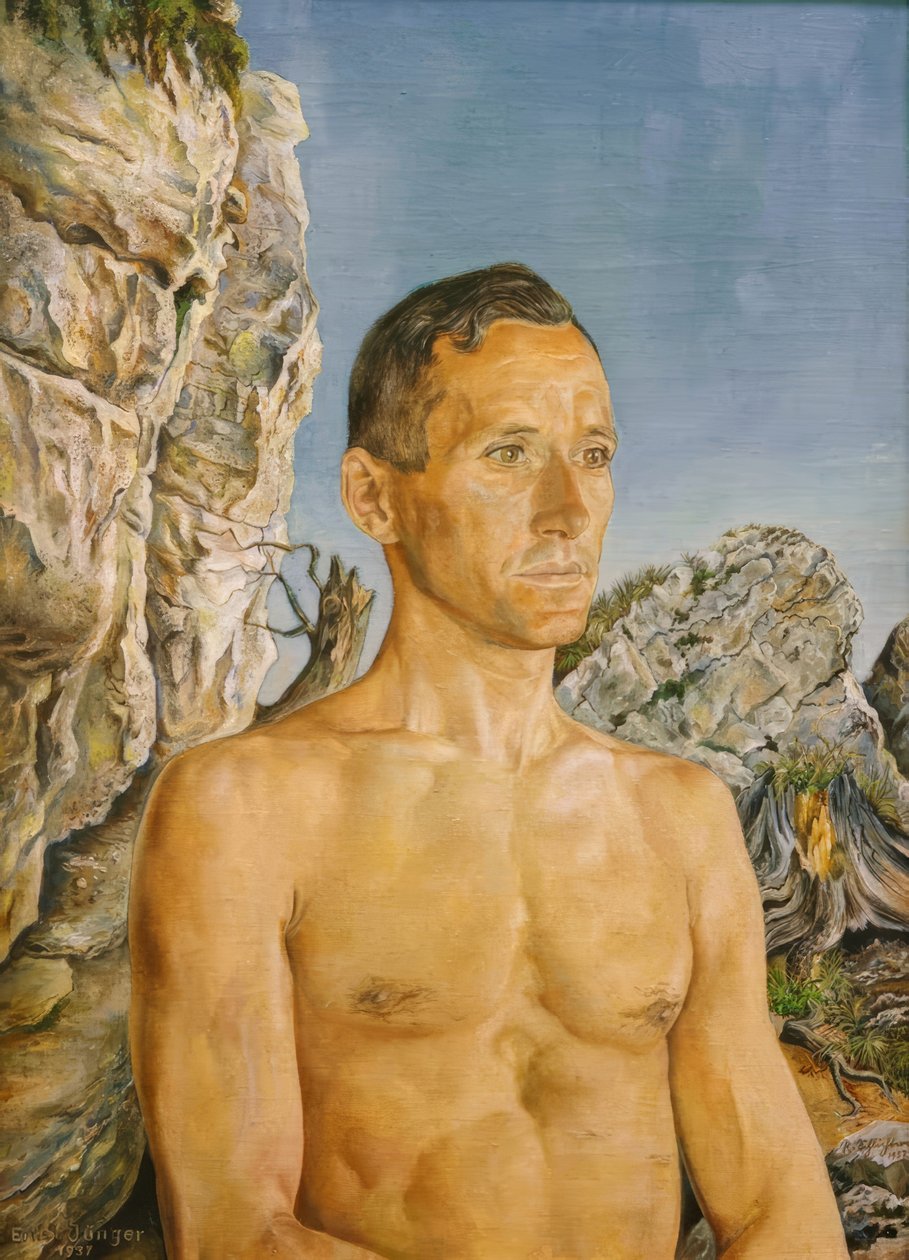 Ernst Jünger tekijältä Rudolf Schlichter