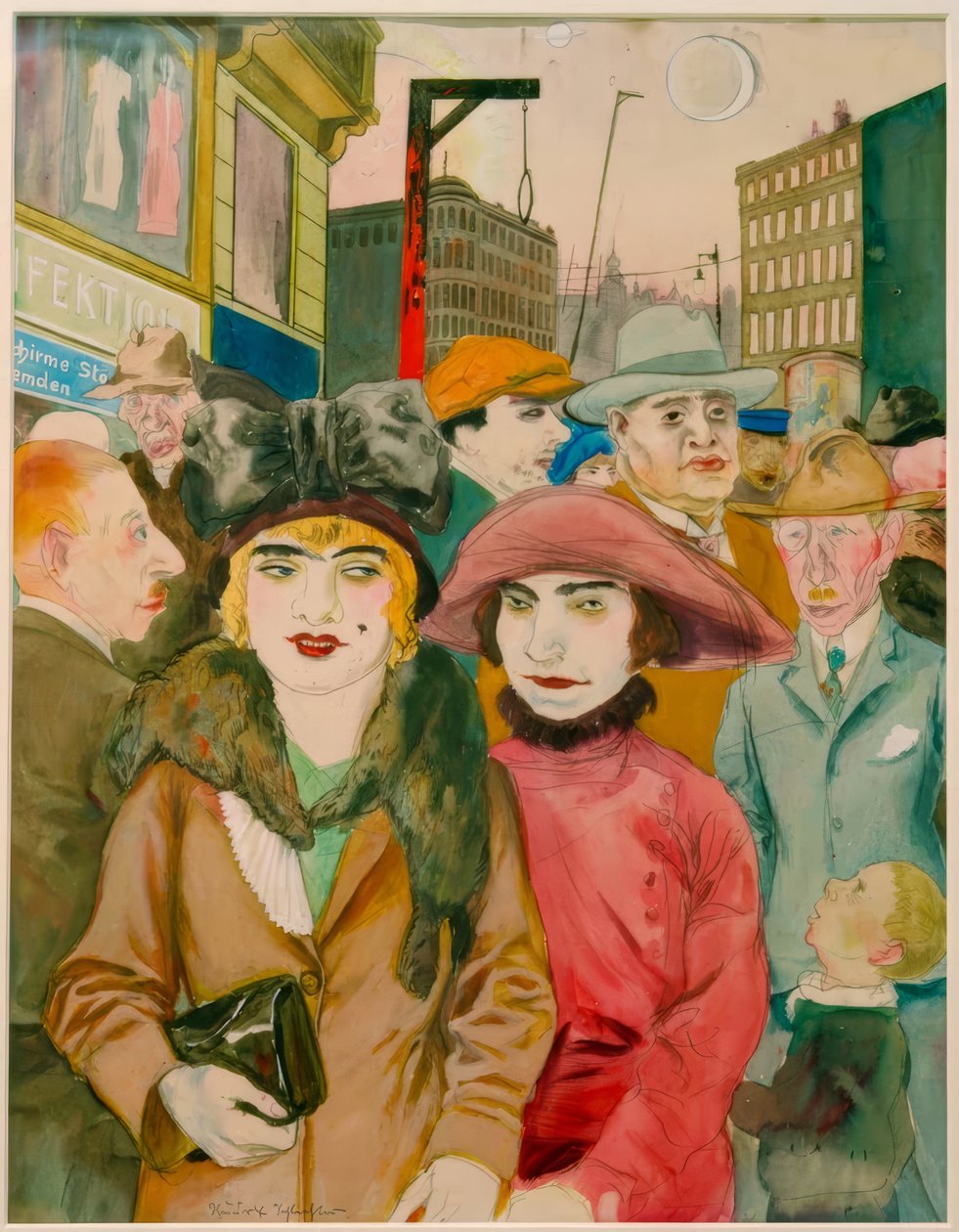 Hausvogtei-aukio tekijältä Rudolf Schlichter