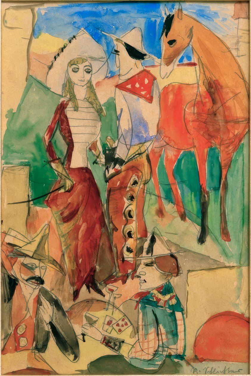 Villi länsi tekijältä Rudolf Schlichter