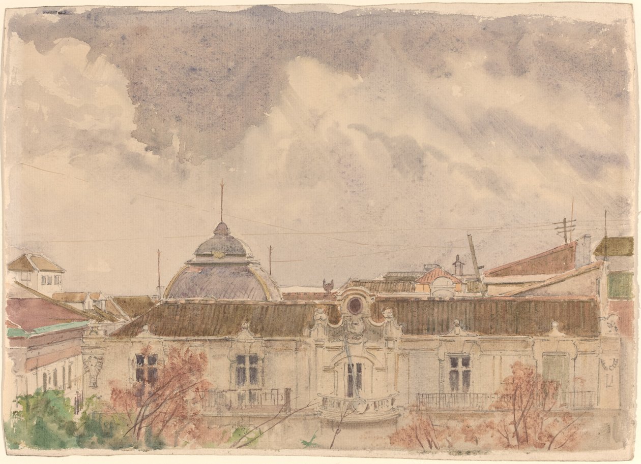 Belvederen palatsi, Wien tekijältä Rudolf von Alt